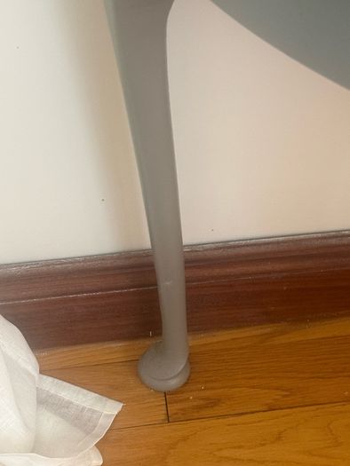hall table and mirror