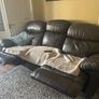 Leather 3 seater sofa - Great Condition Image 3