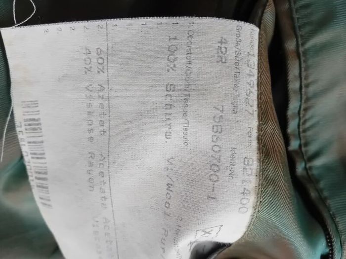 Bugatti gents wool coat size 42R