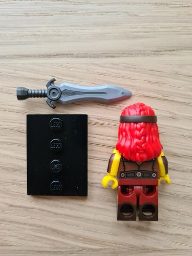 lego fierce barbarian, collectible series 25
