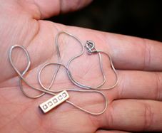 Necklace sterling silver 925