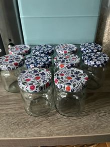 10 x Follain Jam Jars