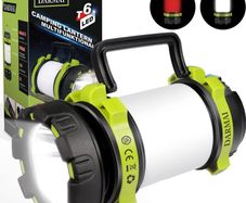 Rechargeable Led Camping Lantern, 800 Lumen 3700 mAh 6 Modes Camping Torch, Waterproof Emergency Tent Spot Lamp, Various Emergencies (FREE POSTAGE)