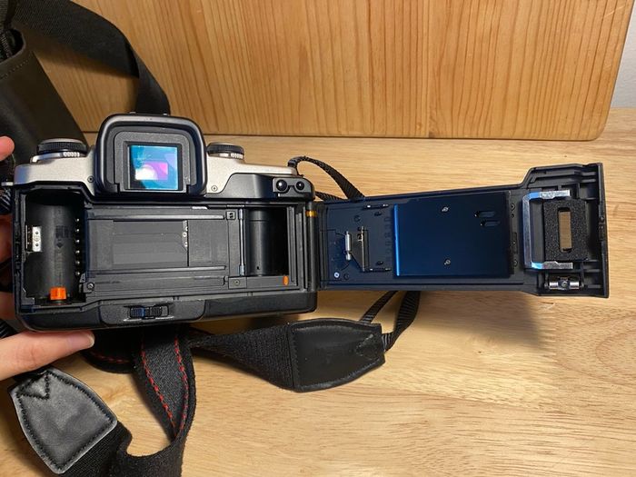 Canon EOS 55 Film Camera + 50mm f/1.8 Lens