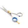 Hair Cutting Scissors,Professional Hairdressing Scissors, with High Quality Stainless Steel Sharp Razor Edge With Black Case (14.5cm, Silver) Image 2