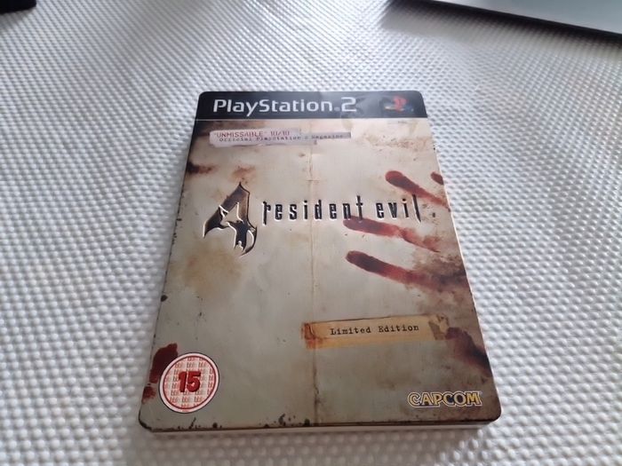 Resident Evil 4 Limited Edition PlayStation2 Ps2 Games Original