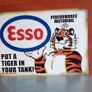 Esso classic car poster Lodge spark plug large poster Image 2