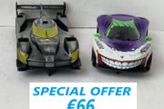 Scalextric Batman vs Joker Slot Car Twin Pack ( C4142 &amp; C4140 TV Street supercar )