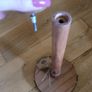Wooden Kitchen Roll Holder Artisan Made in India Image 9