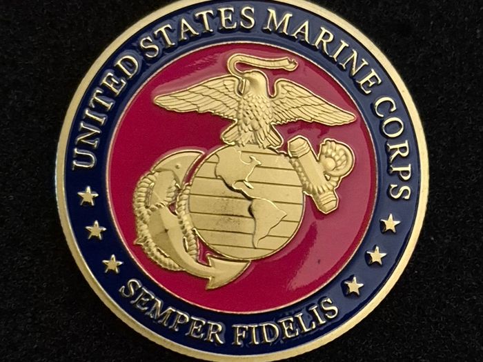 United States, United States Marine corp, commerative coin.