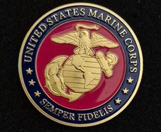 United States, United States Marine corp, commerative coin.