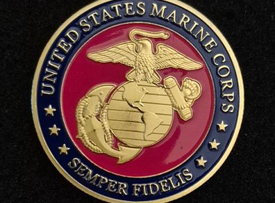United States, United States Marine corp, commerative coin.
