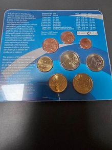 Euro coin set Greece 2011