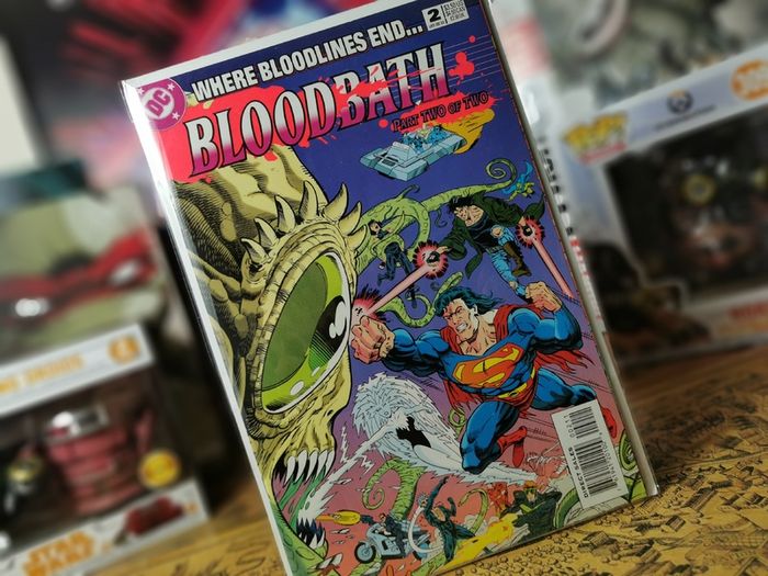 Bloodbath #2 ! Second Appearance of Hitman ! by DC Comics ! 1993 !
