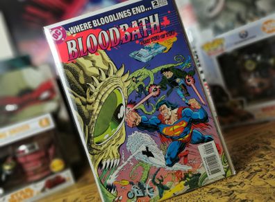 Bloodbath #2 ! Second Appearance of Hitman ! by DC Comics ! 1993 !