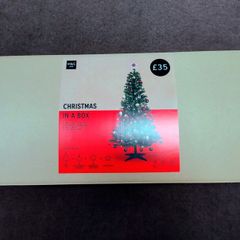M&S Christmas Tree With Decorations In The Box