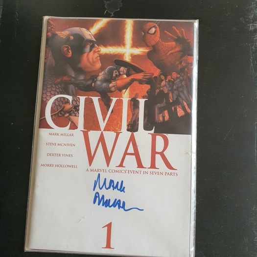 Signed Civil War Issue #1