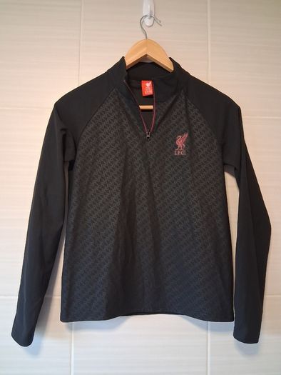 Liverpool Football Club Quarter Zip Top. Youth Age 9 To 10 Years. Official LFC Merch. Collect In Dublin Or Receive Via Post.