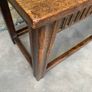 Early 20th Century Jacobean Revival Solid Oak Console Table. Image 7
