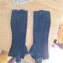 Breeze Up Suede Chaps Horseriding Image 4