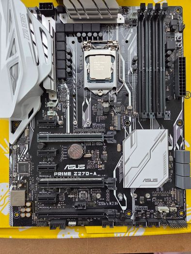ASUS Prime Z270-A mobo + CPU i7-7700K + Cooler - Pizza Box not included!!