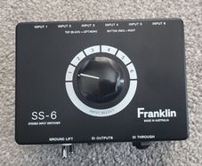 Franklin Audio SS-6 MKI 6-Input Stereo Switcher + DI