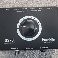 Franklin Audio SS-6 MKI 6-Input Stereo Switcher + DI