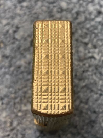 Vintage Dunhill lighter - Tartan pattern