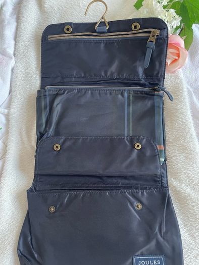 Joules Hanging Toiletry Wash Bag Navy Cosmetic bag