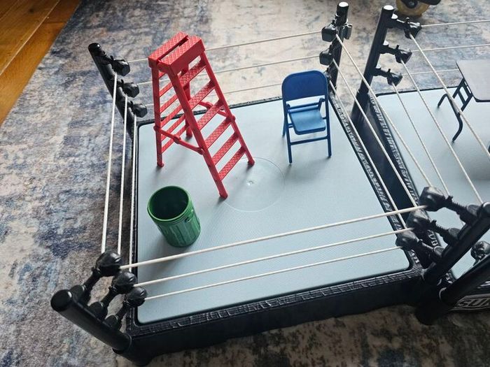 Wwe Ring With Cage