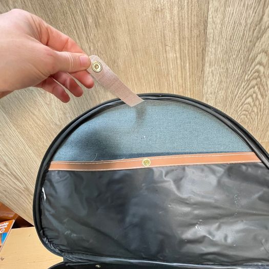 Aston Vintage Semi-Circle Case Travel Bag - Domed Retro