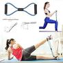 NEW SALE | 7-IN-1 Ab Roller Wheel Set With, 2 Push-up Bars, Resistance Band, Skipping Rope, Hand Grip And Knee Pad, Fitness Workout At Home Gym Image 4