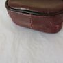 Vintage Travel Shoe Care Kit. Bag, brush, Shoe horn, cloth. Image 6