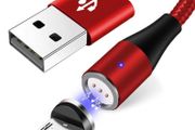 New 1m Magnetic Micro USB Fast Quick Charge 3.0 5A Data Transfer Charger #935