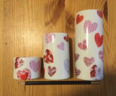 Shannonbridge Tealight Trio Hearts