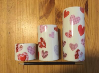 Shannonbridge Tealight Trio Hearts