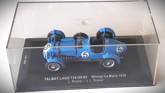 Diecast Model Le Mans Winning Talbot-Lago T26GS 1950 - IXO 1:43