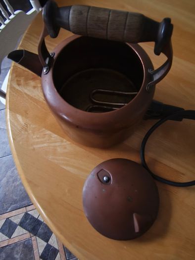 Vintage Copper Electric Kettle