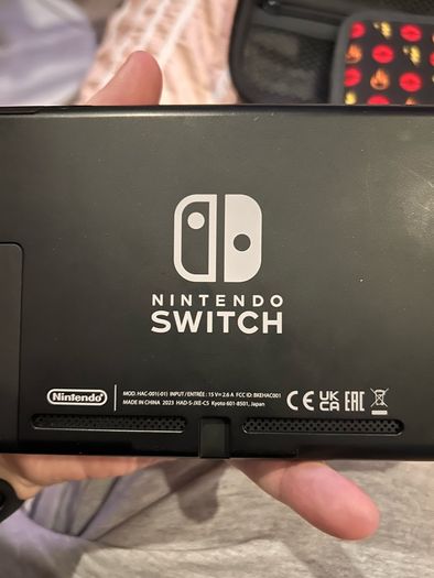 Nintendo Switch with games and accessories