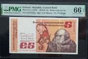 Ireland | 1981 | 5 Pounds | P.71c | Lef 787323 | Gem Unc 66 Epq