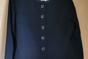 L. K BENNETT black wool blazer UK 10