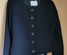 L. K BENNETT black wool blazer UK 10