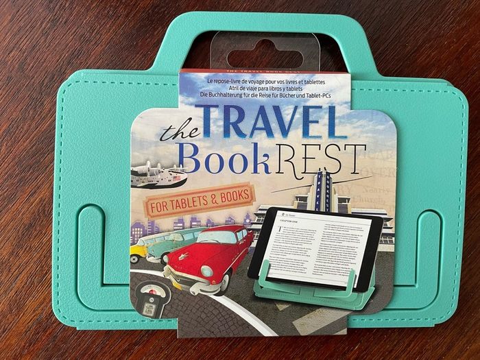 The Travel Book Rest for tablets and books