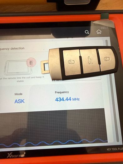 VW Passat key