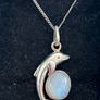 sterling silver dolphin necklace Image 4