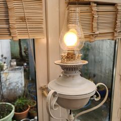 Victorian telescopic floor lamp
