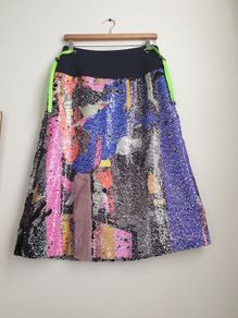 Joanne Hynes Sequins Skirt Size Uk 8