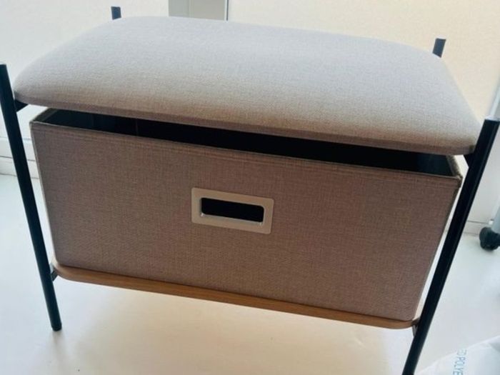 Storage box and bench