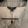 Crop trench coat jacket Image 3