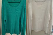 Gallery Honeycomb Pattern Jumpers X2. 10 euro each